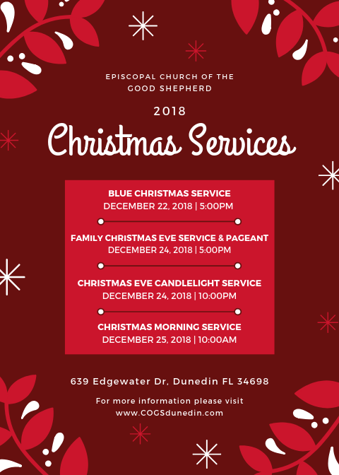 Christmas Services at Church of the Good Shepherd